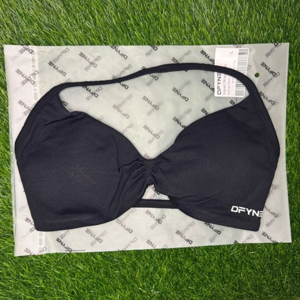 OFYNE Black Seamless Sports Bra - Medium Support